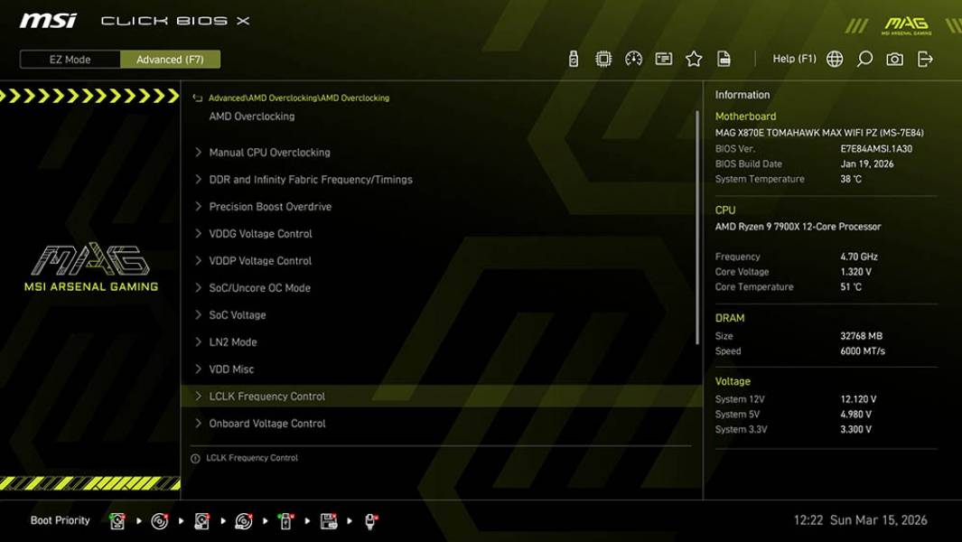 MSI MAG X870E TOMAHAWK MAX WIFI PZ-2